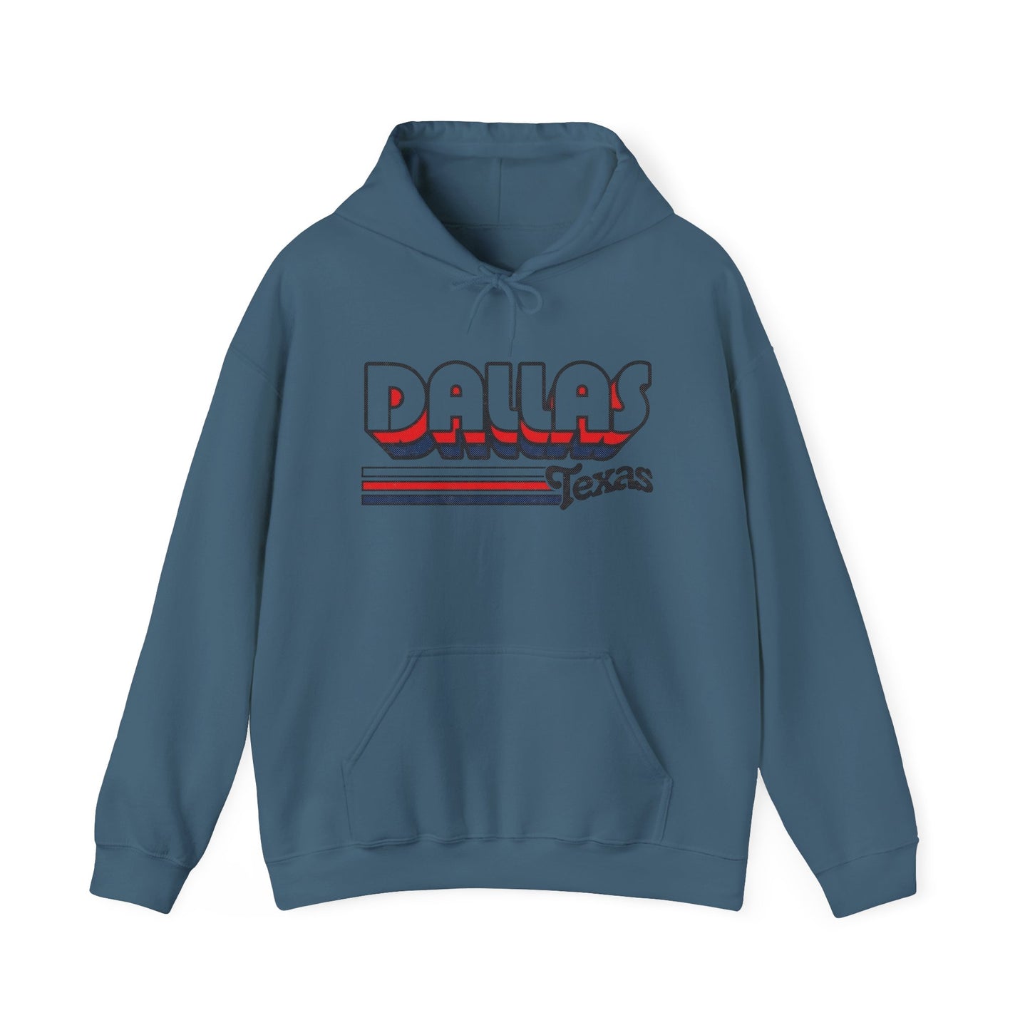 Dallas Texas Graphic Hoodie Heavy Blend™ NEW Sweatshirt