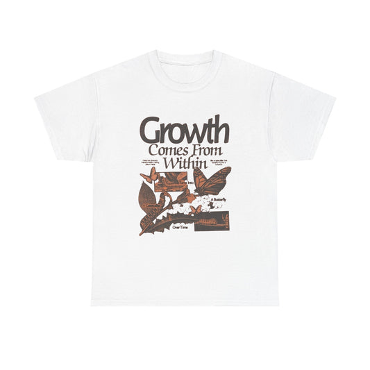 Growth Of A Butterfly Graphic T Shirt Unisex Gift New AMERICAN VINTAGE