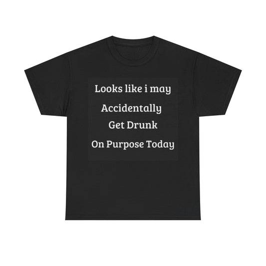 I May Accidentally get Drunk Today Shirt Funny Party Gift Beers Unisex