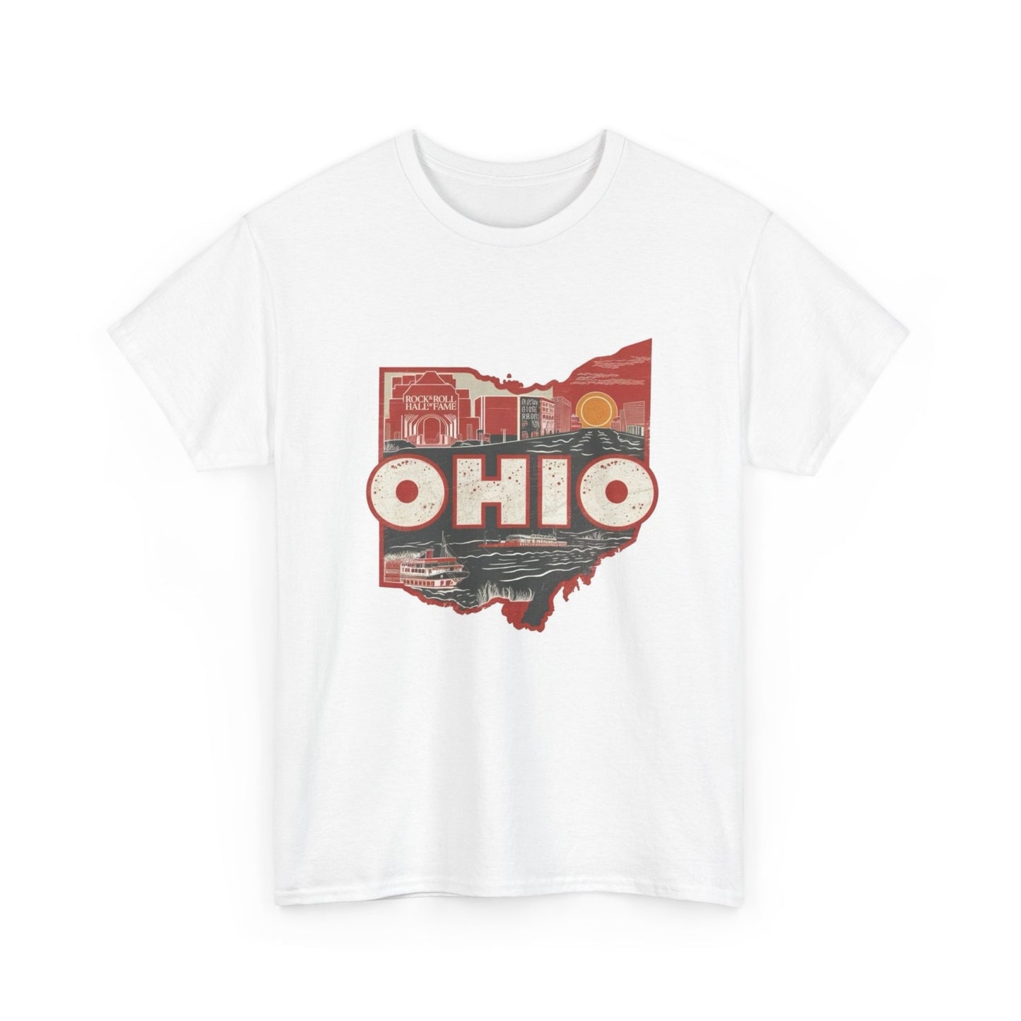 Ohio Logo Graphic T Shirt NEW Adult Tee