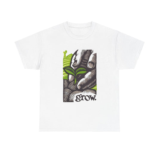 Green Thumb Farmers Grow T-Shirt NEW Gift Unisex Heavy Cotton Tee