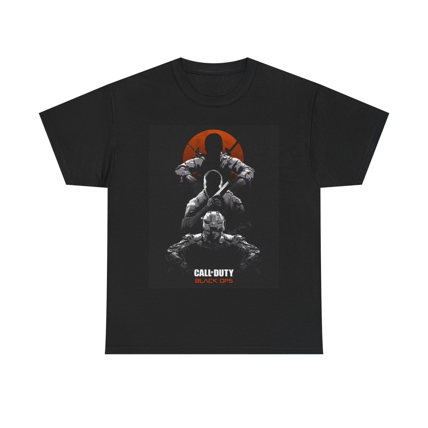 Call of Duty Black OPS Tshirt Retro gamer Xbox gaming Unisex Heavy Cotton Tee