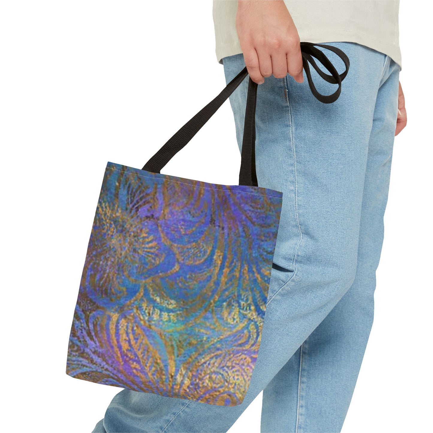 Gold Pattern Multi Color BRAND NEW Tote Bag (AOP)