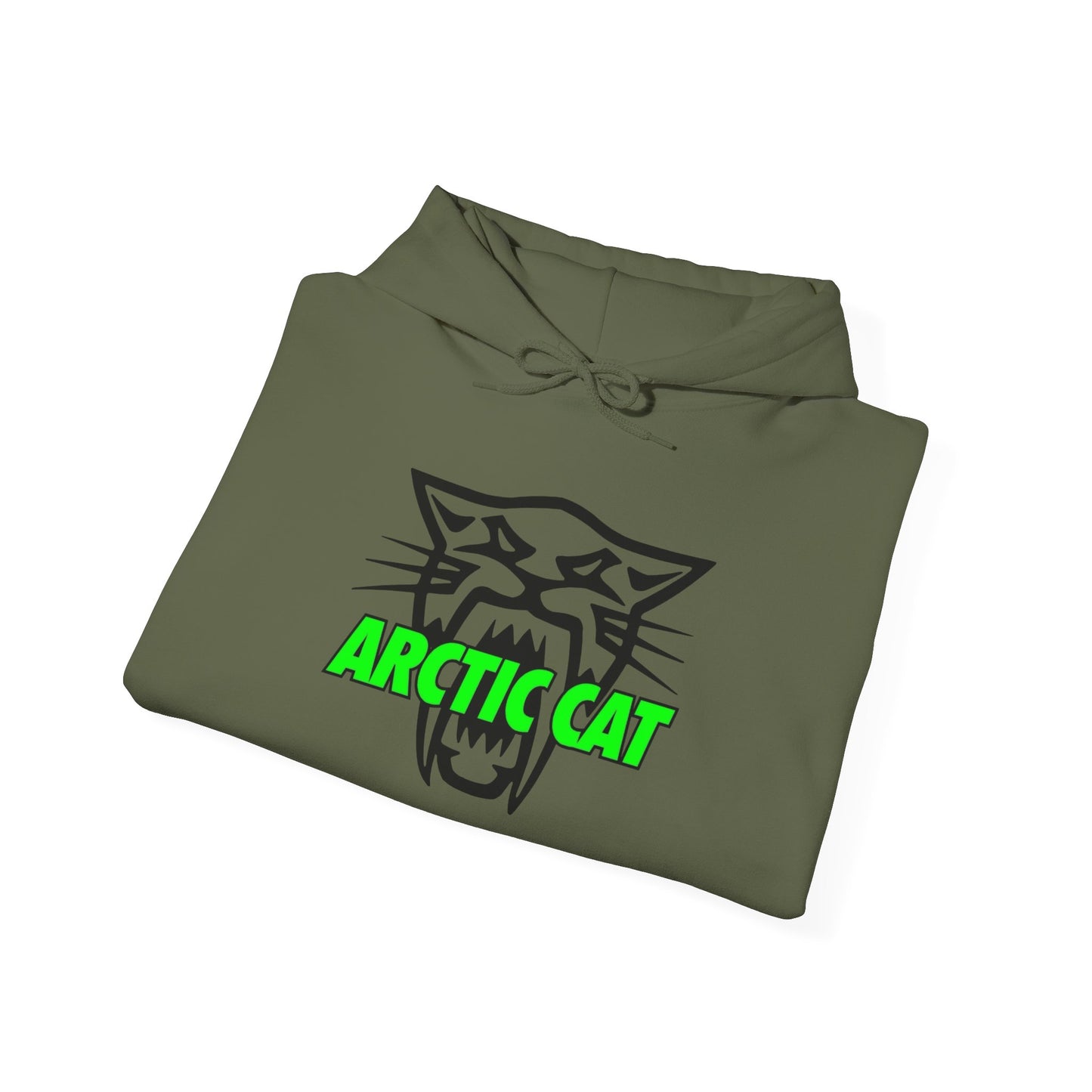 Arctic Cat Retro Logo Graphic Hoodie Unisex Heavy Blend™ Hooded Sweatshirt