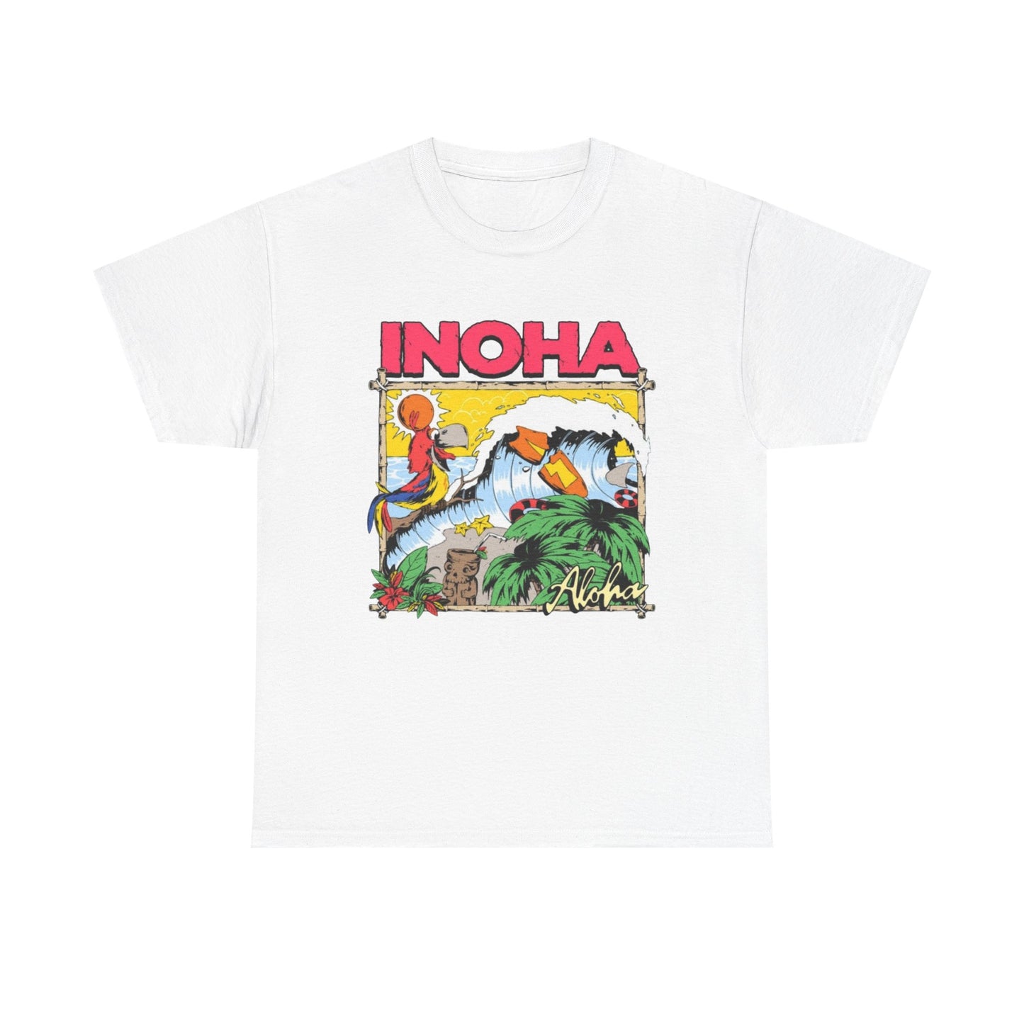 Aloha Graphic T Shirt ADULT NEW Unisex Heavy Cotton Tee