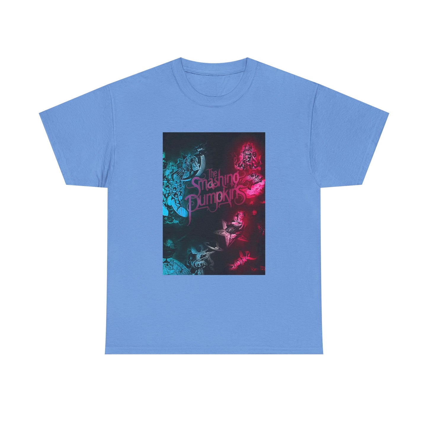 The Smashing Pumpkins Tshirt Vintage Merch Neon Unisex Heavy Cotton Tee