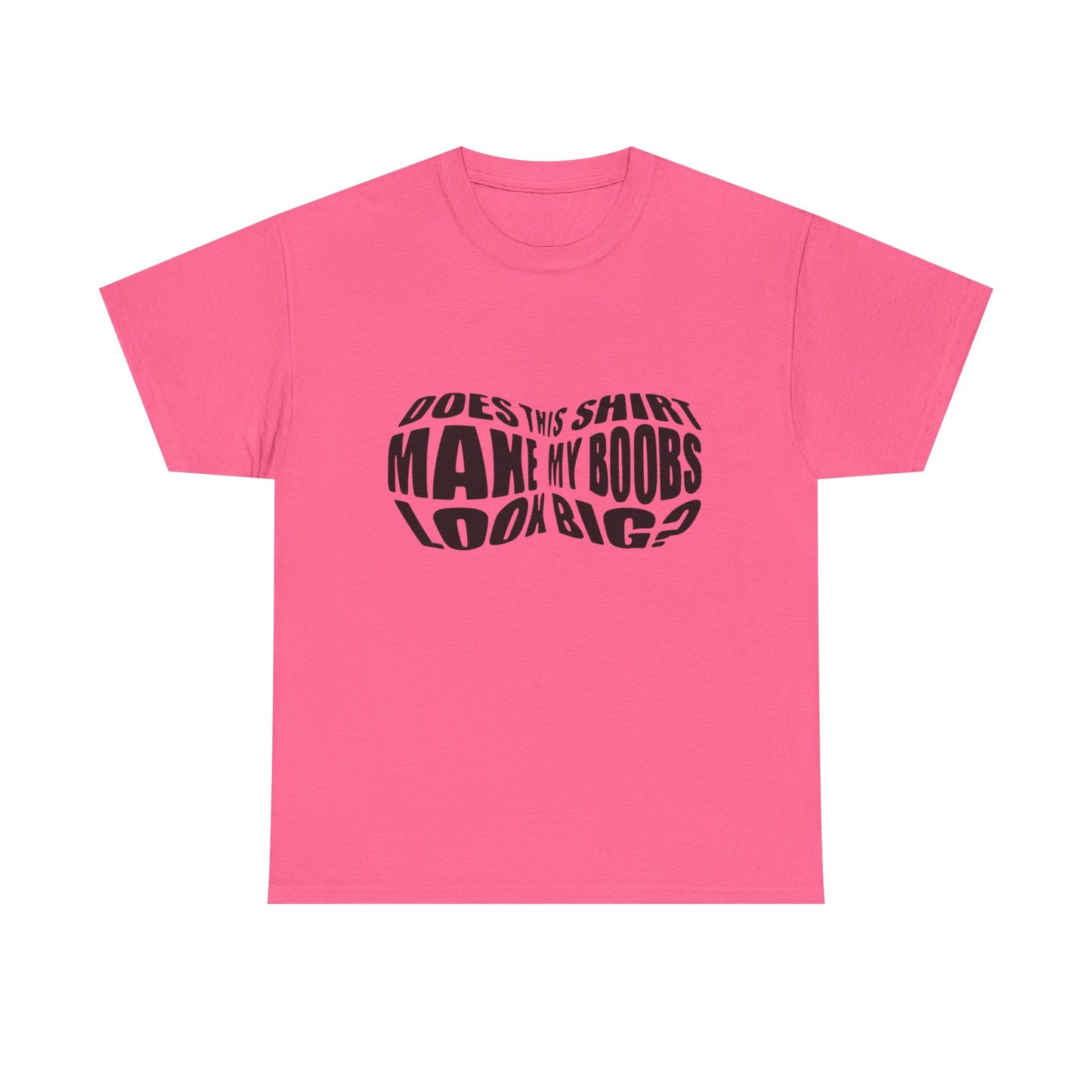 Big Boobs Funny Graphic T Shirt NEW ADULT Unisex Heavy Cotton Tee