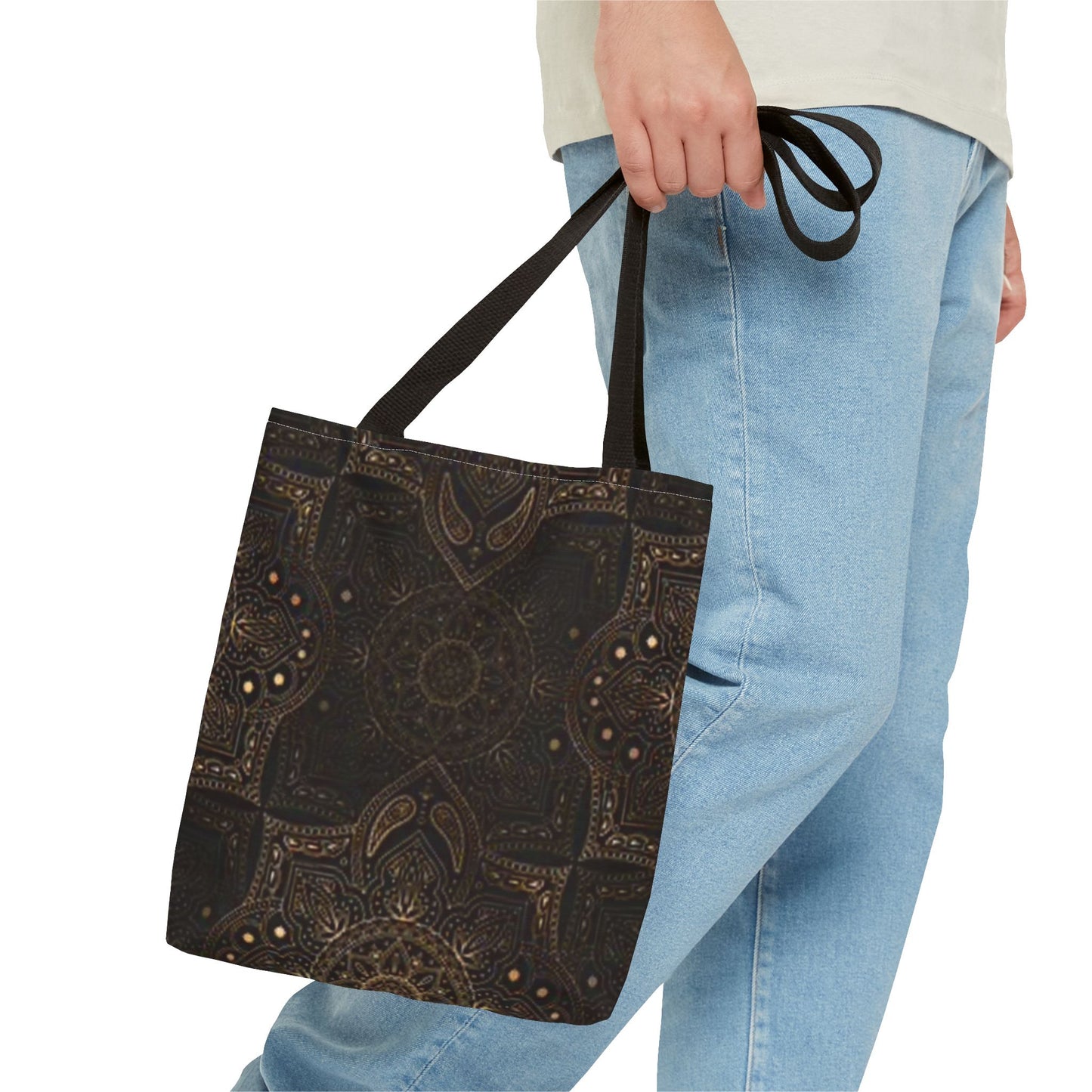 Black And Gold Multi Color BRAND NEW MODERN Tote Bag (AOP)