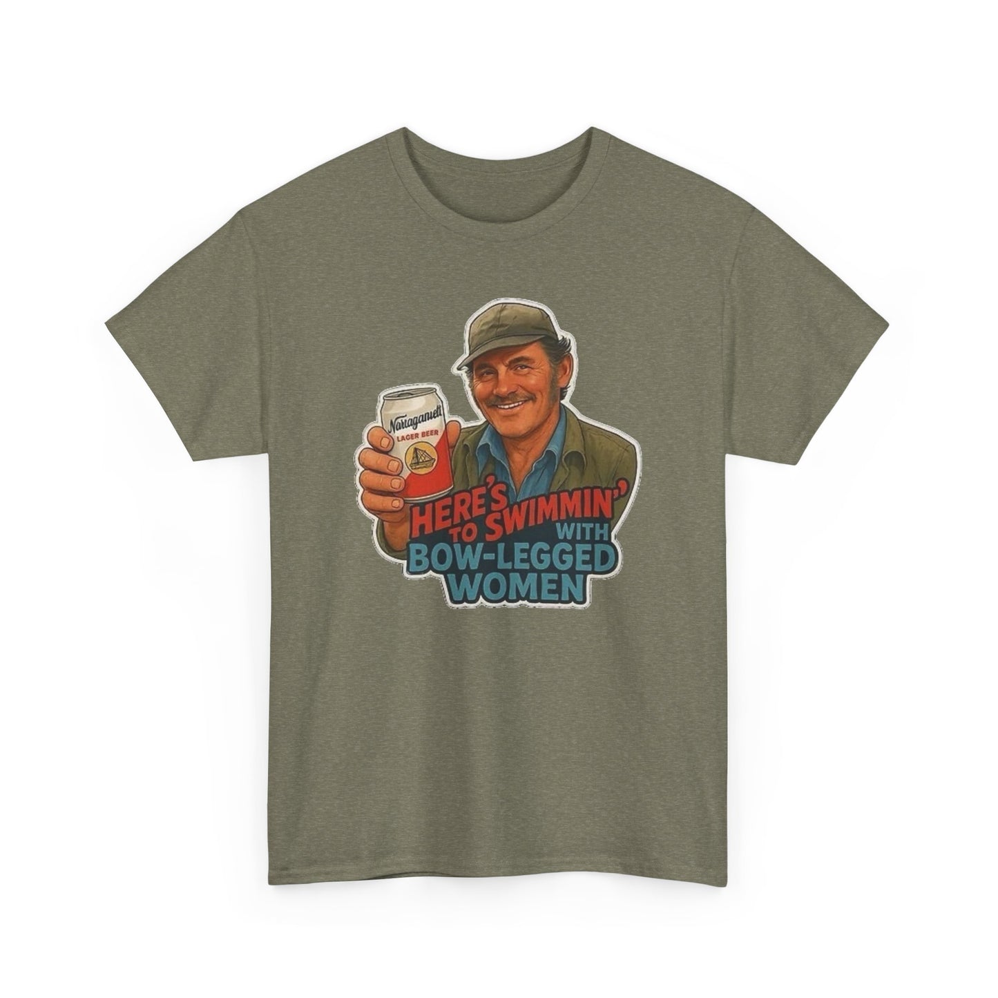Jaws Movie Funny Retro Graphic T Shirt NEW Unisex Heavy Cotton Tee
