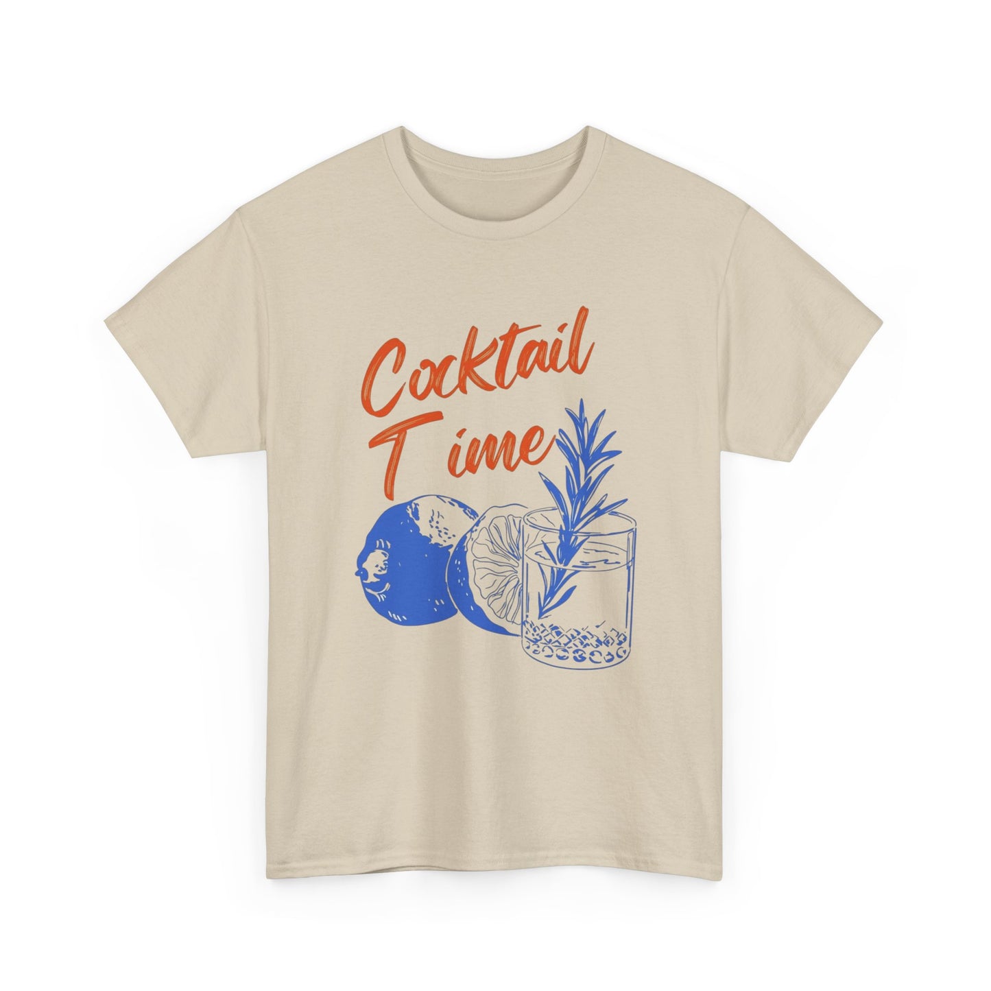 Cocktail Time Graphic T Shirt NEW ADULT