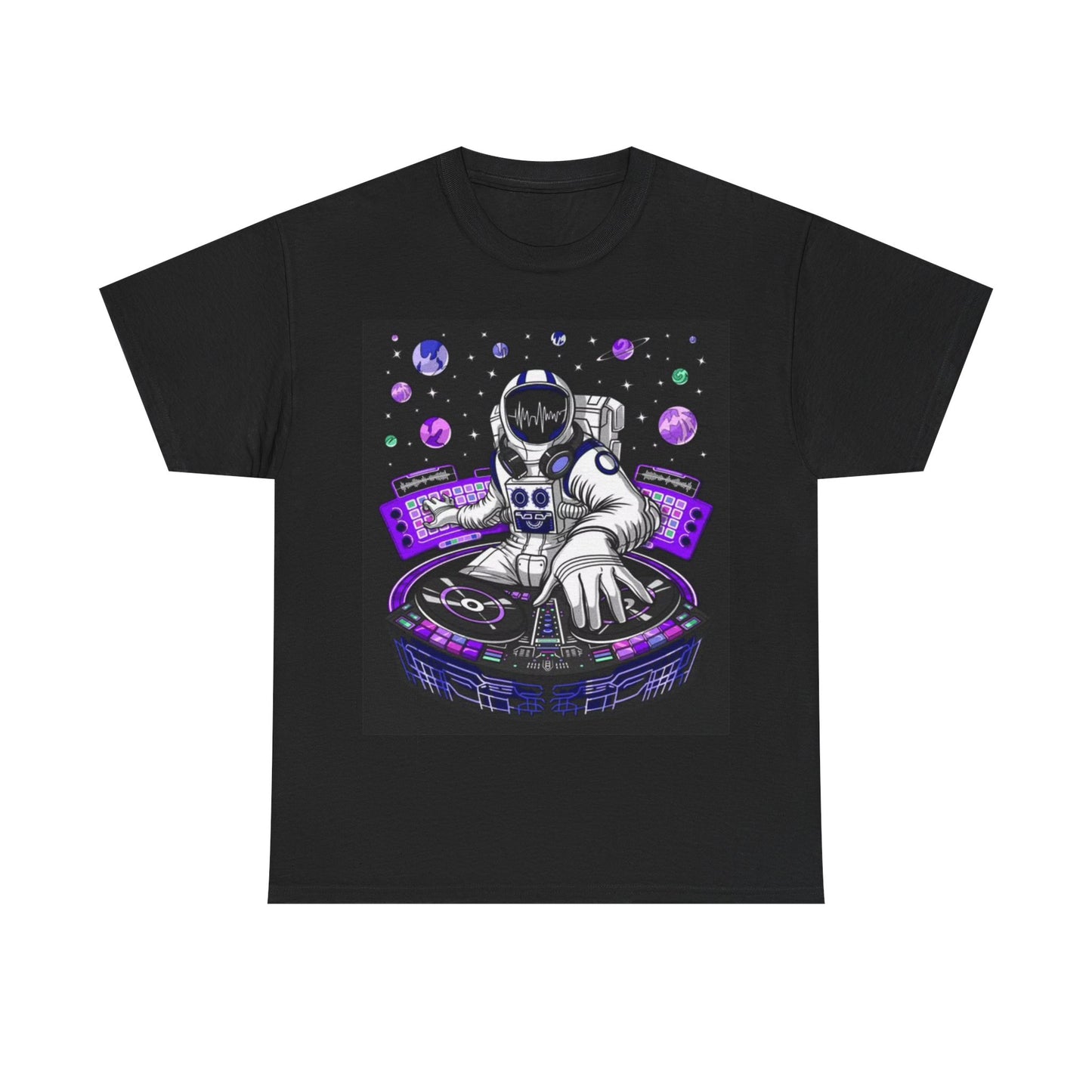EDM House Music T-shirt Techno Rave Trippy Art Graphics Unisex Heavy Cotton Tee1