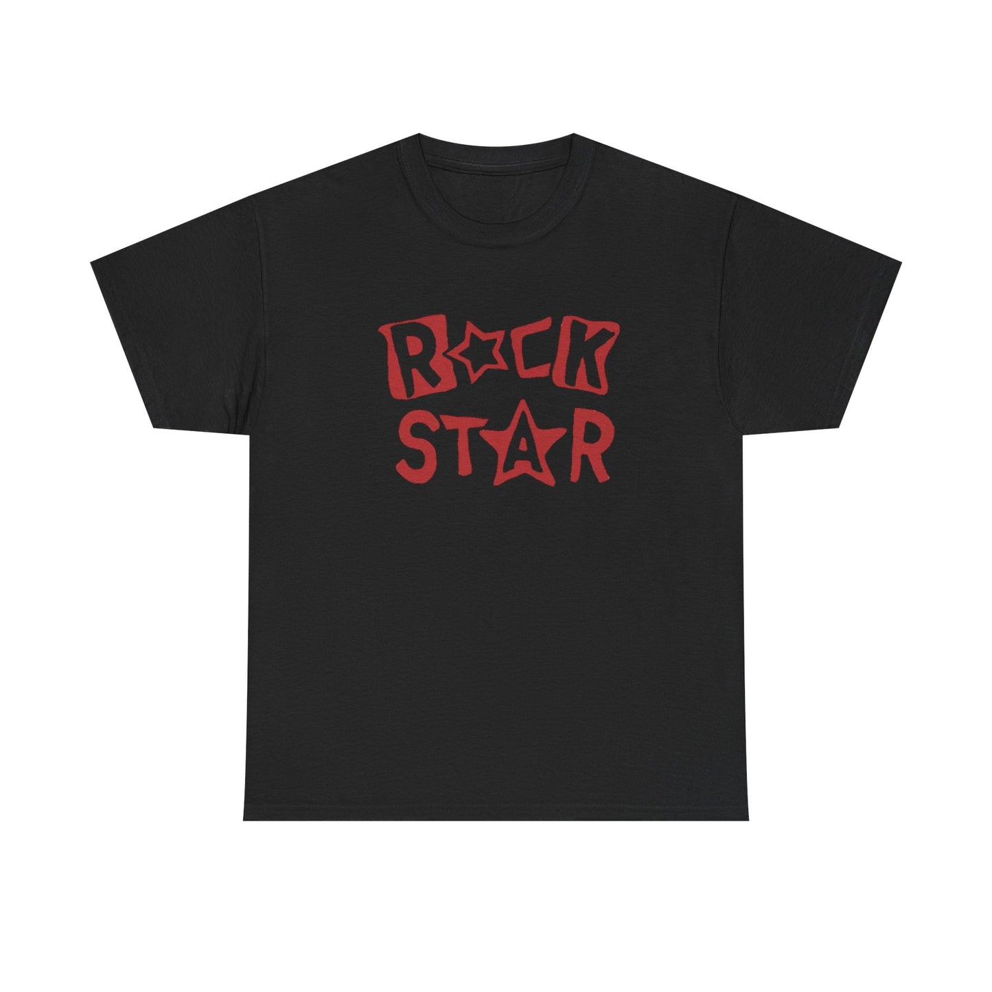 Rock Star Graphic T Shirt Unisex Heavy Cotton NEW Tee