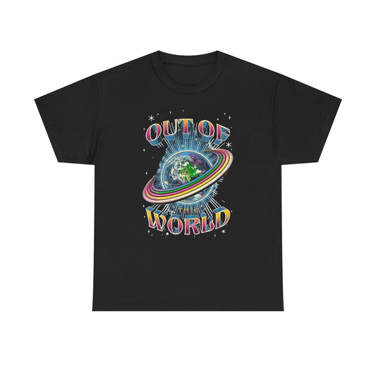 Out Of This World Graphic T Shirt NEW Vintage Unisex Heavy Cotton Tee