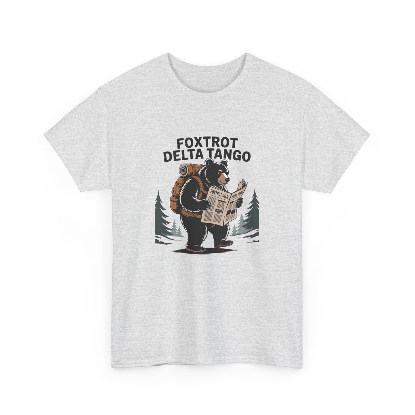 Foxtrot Delta Tango Graphic T Shirt Unisex Heavy Cotton Tee