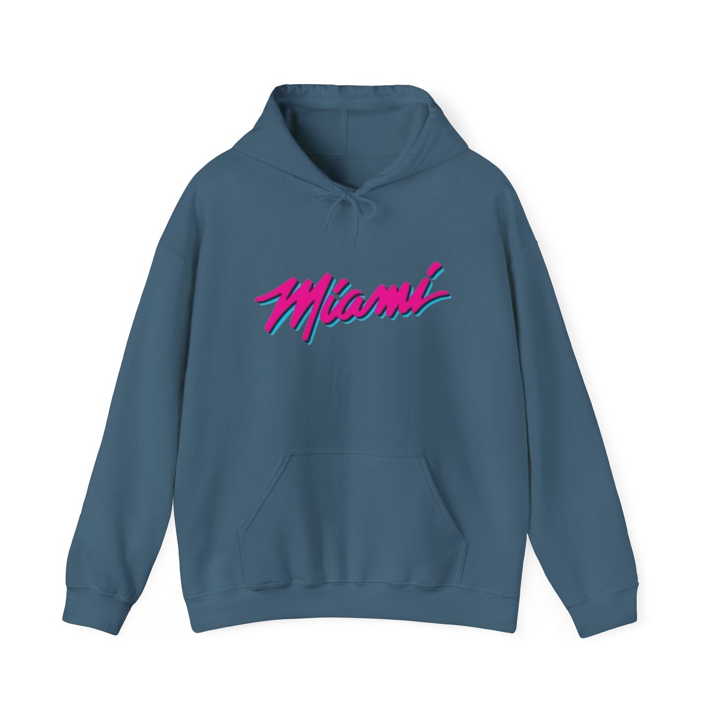 Miami Nights Graphic Hoodie Heavy Blend™ NEW Sweatshirt