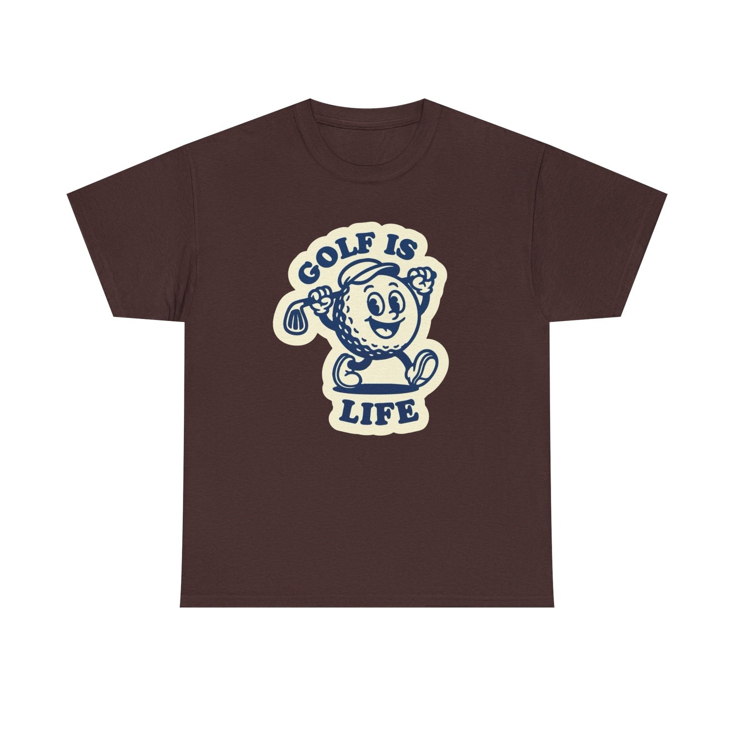 Golf Is Life Graphic T Shirt ADULT NEW