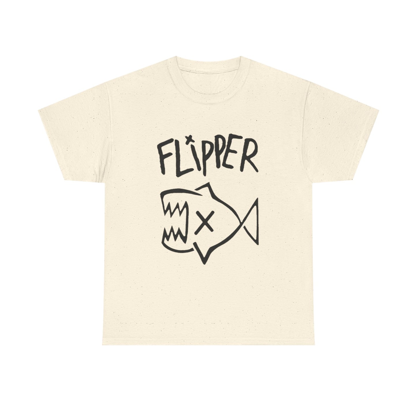 Flipper Graphic T Shirt Unisex Heavy Cotton Tee