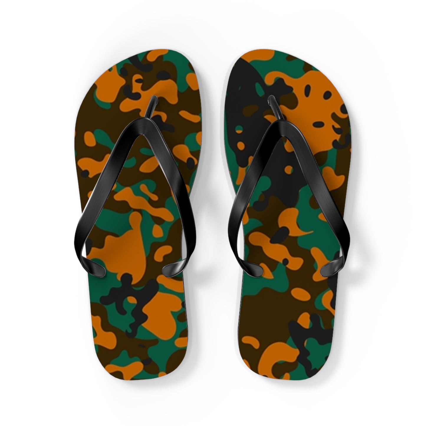 Waves And Sun Sandals Mens Camo Summer Flip Flops Slides BRAND NEW