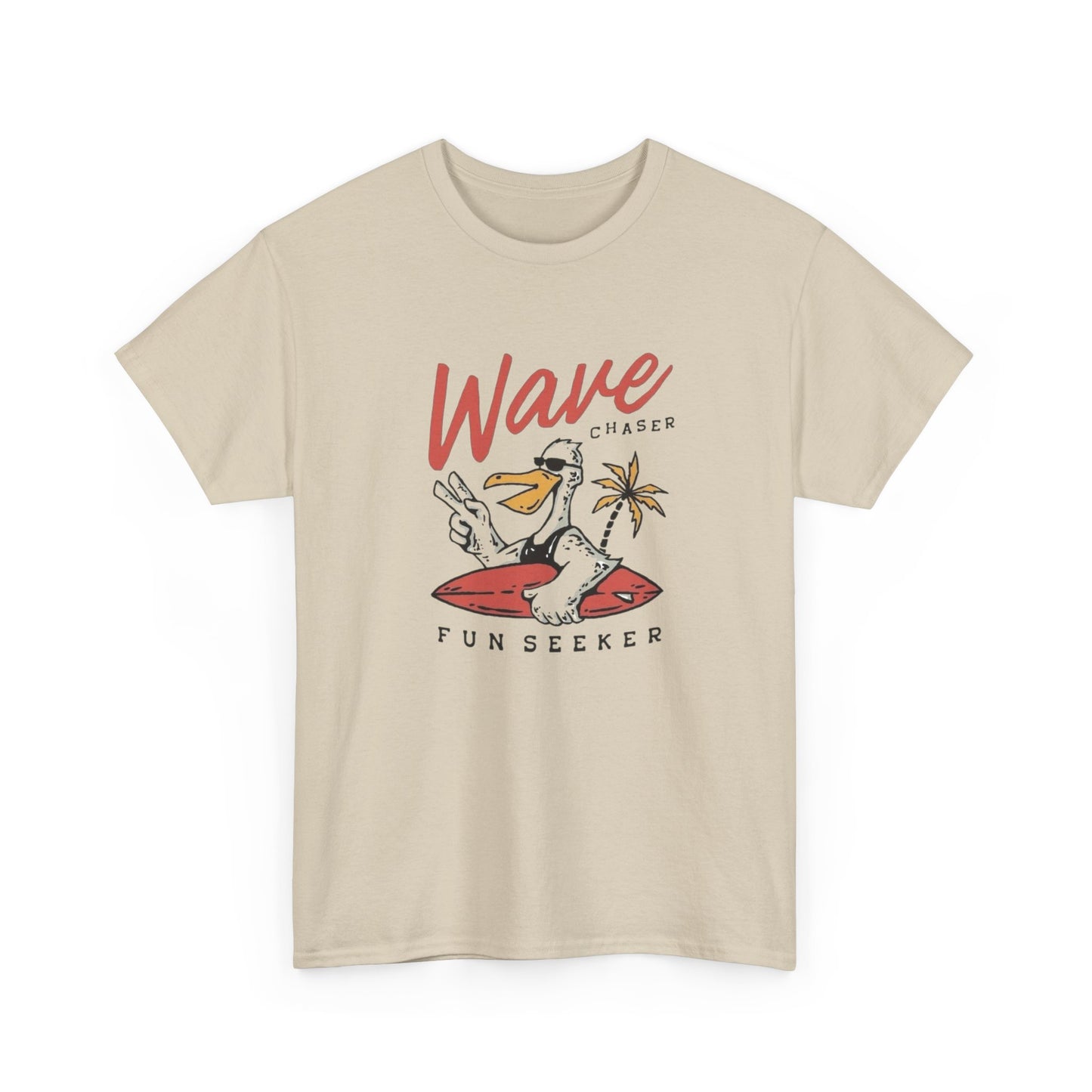 Wave Chaser T Shirt Graphic Unisex Heavy Cotton Tee NEW GIFT