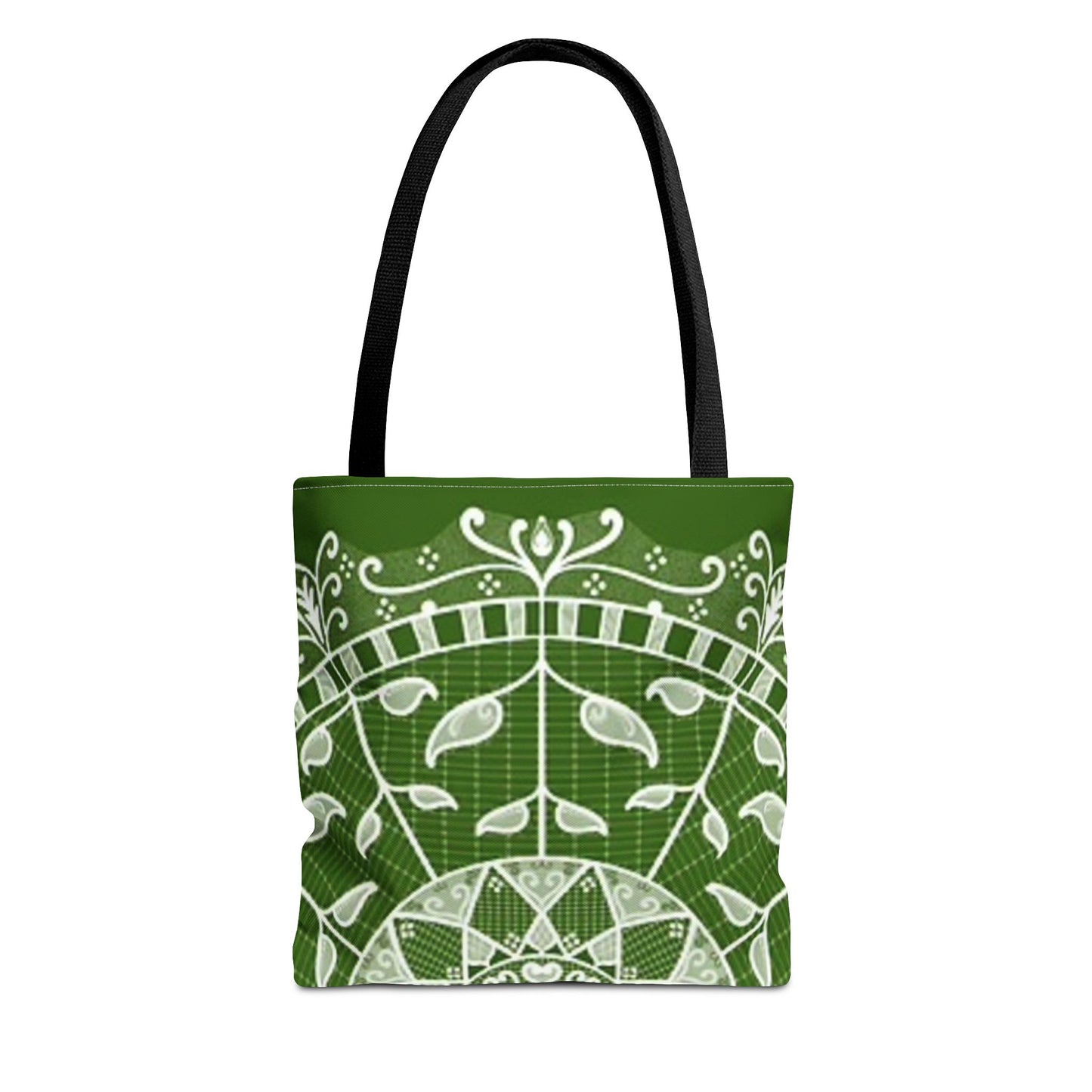 Green And White Multi Color BRAND NEW MODERN Tote Bag (AOP)