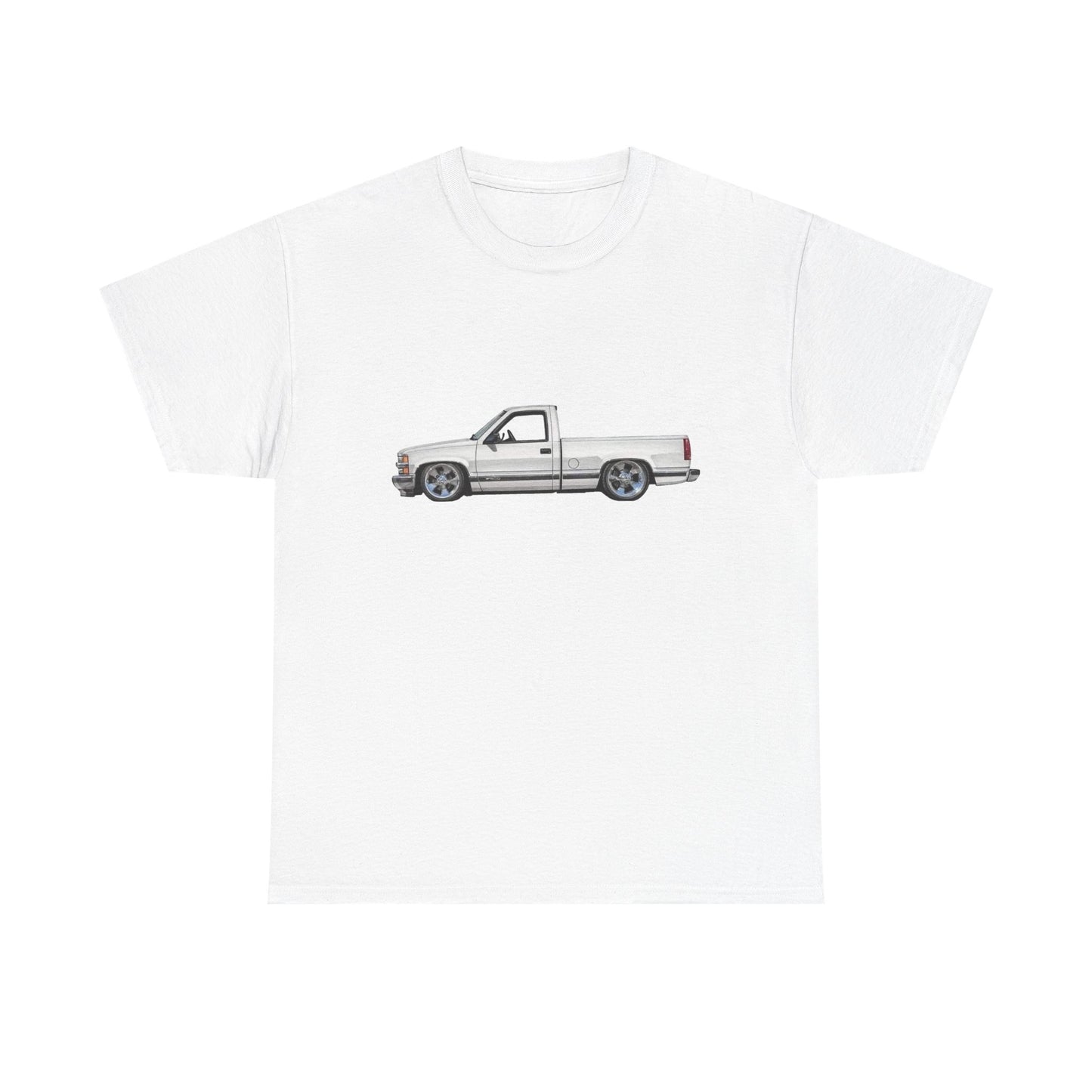 90's OBS Chevy Truck Graphic T Shirt Unisex Heavy Cotton Tee NEW