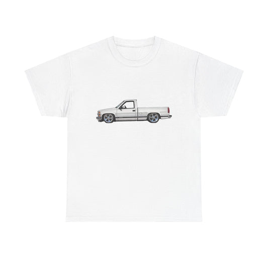 90's OBS Chevy Truck Graphic T Shirt Unisex Heavy Cotton Tee NEW