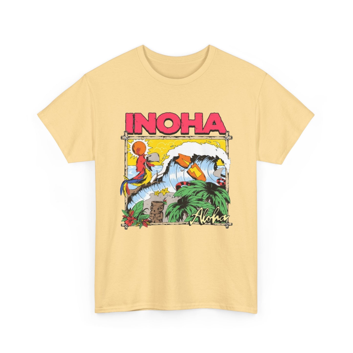 Aloha Graphic T Shirt ADULT NEW Unisex Heavy Cotton Tee