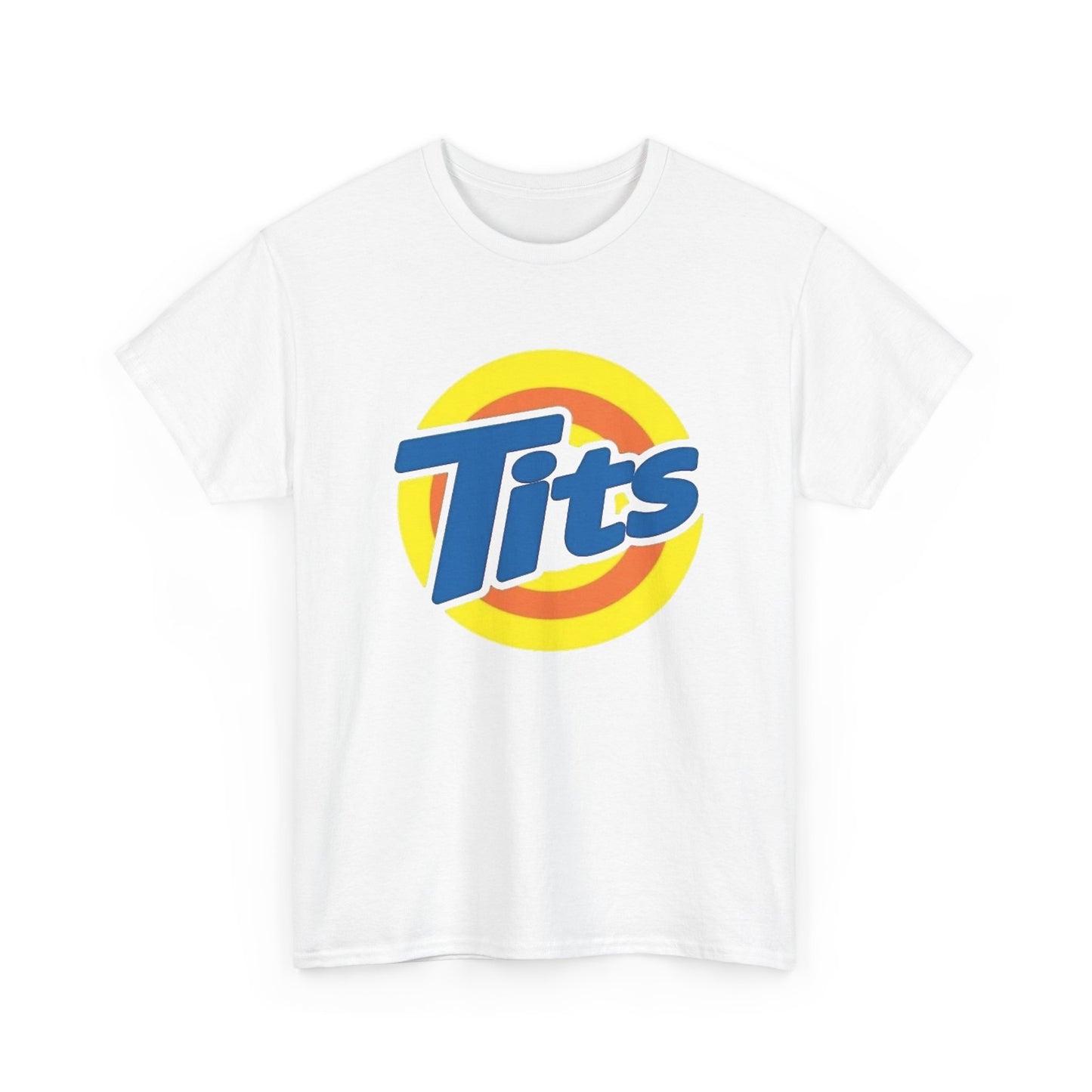 Tits Funny Sex Jokes Graphic T Shirt NEW Unisex Heavy Cotton Tee