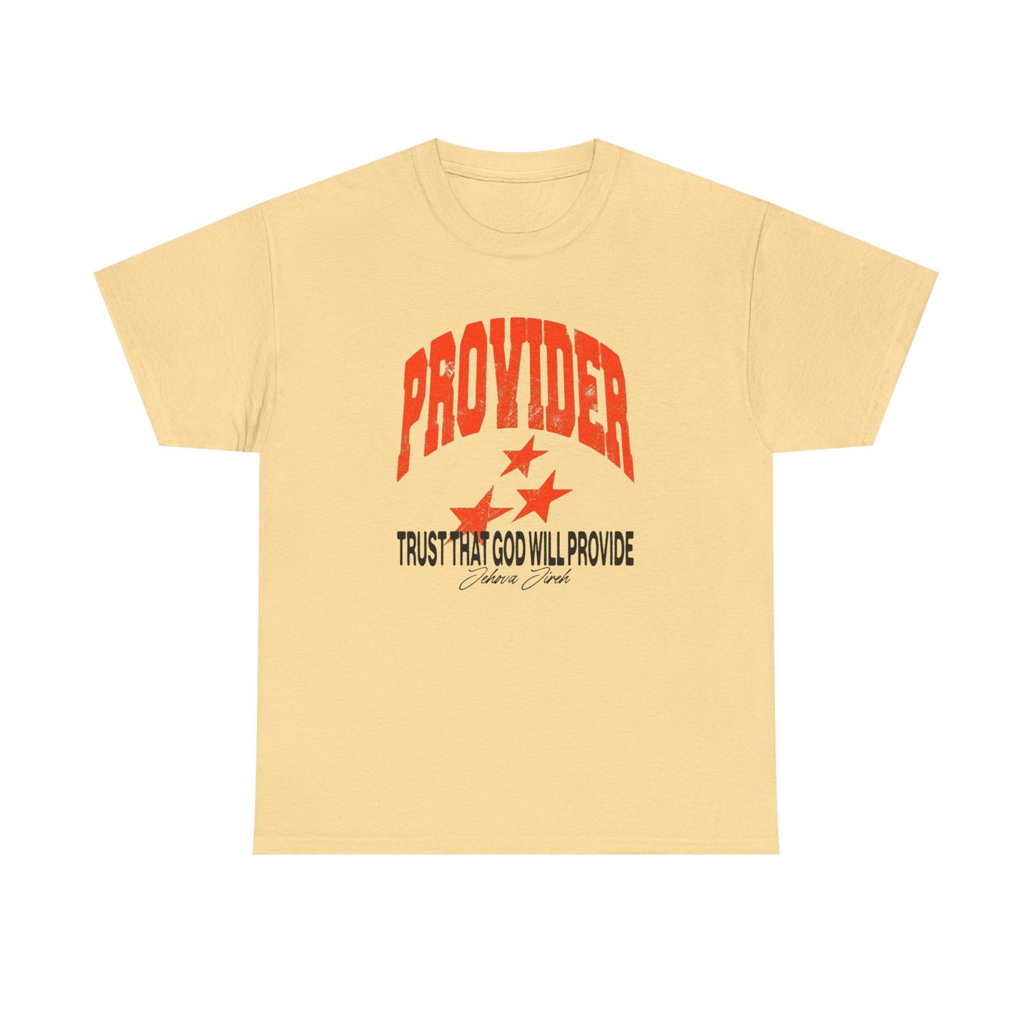 Trust That God Will Provide Graphic T Shirt Adult New Tee
