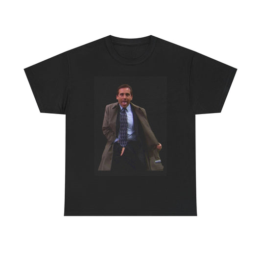 Michael Scott T Shirt The Office Retro Funny Jokes Unisex Heavy Cotton Tee