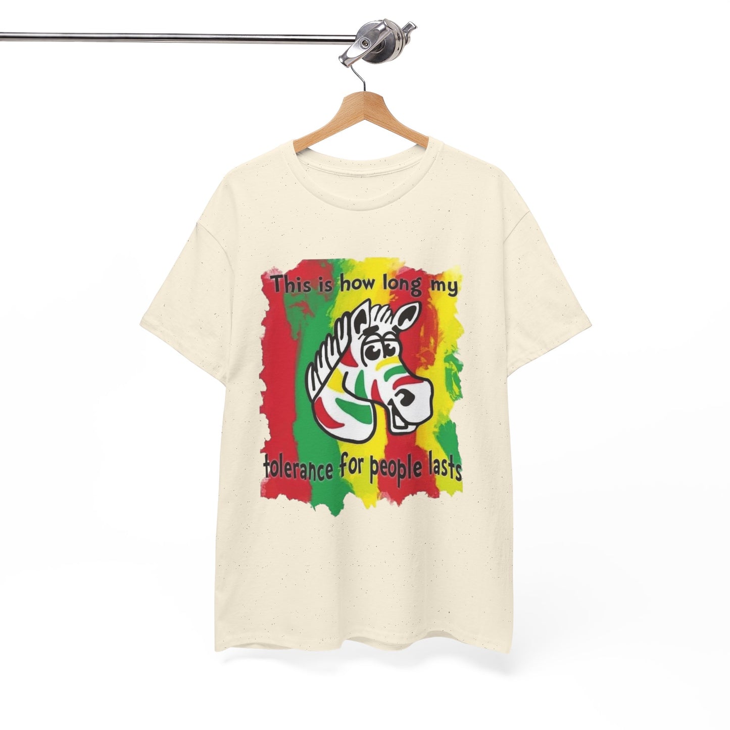 Zebra Stripe Graphic T Shirt