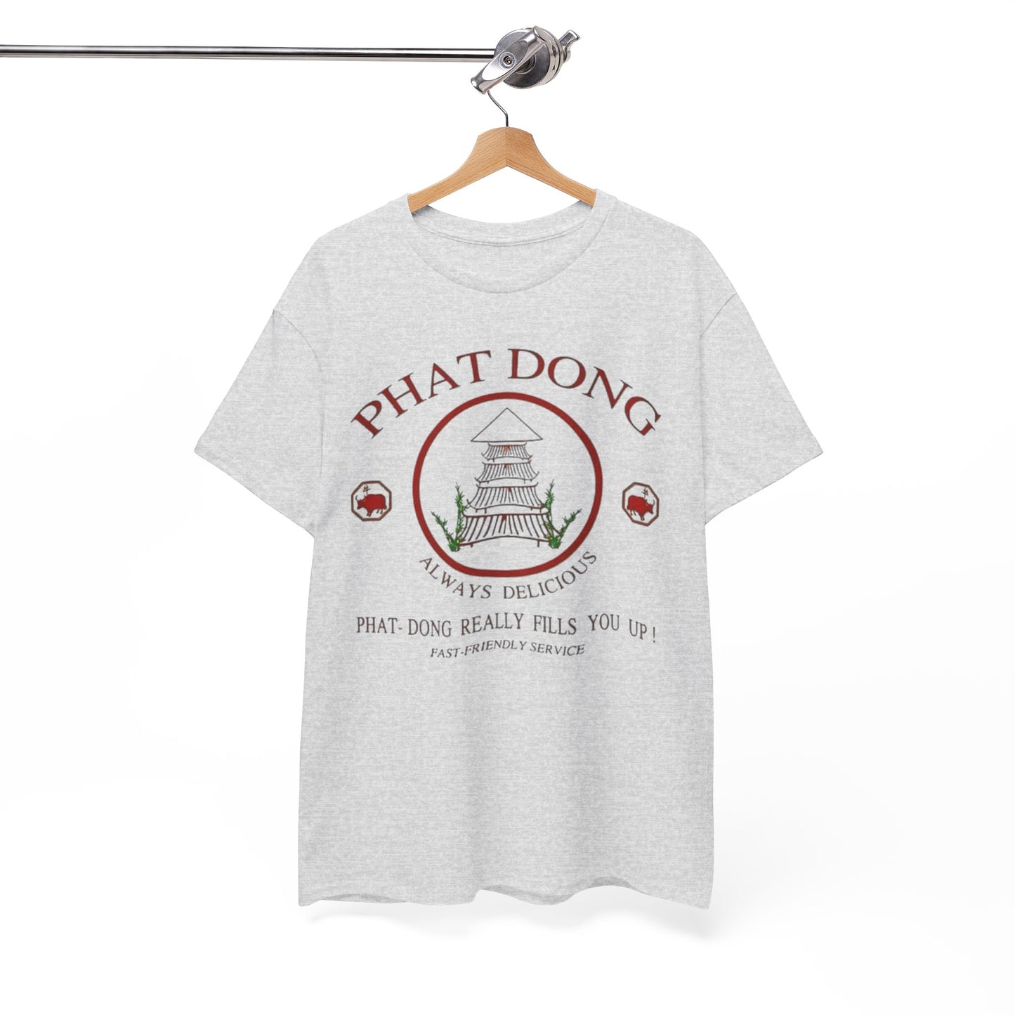 Phat Dong Funny Chinese Food Graphic T-Shirt Gift NEW Jokes  Heavy Cotton Tee