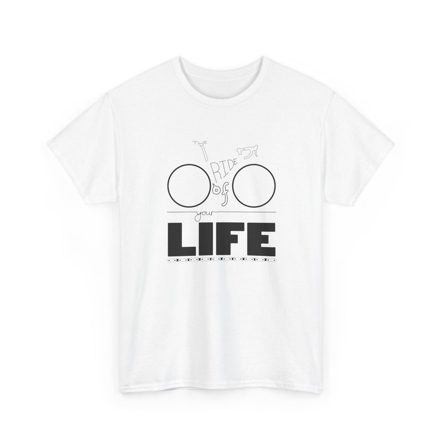 Bike Ride Of Your Life Graphic T Shirt ADULT NEW Heavy Cotton Tee
