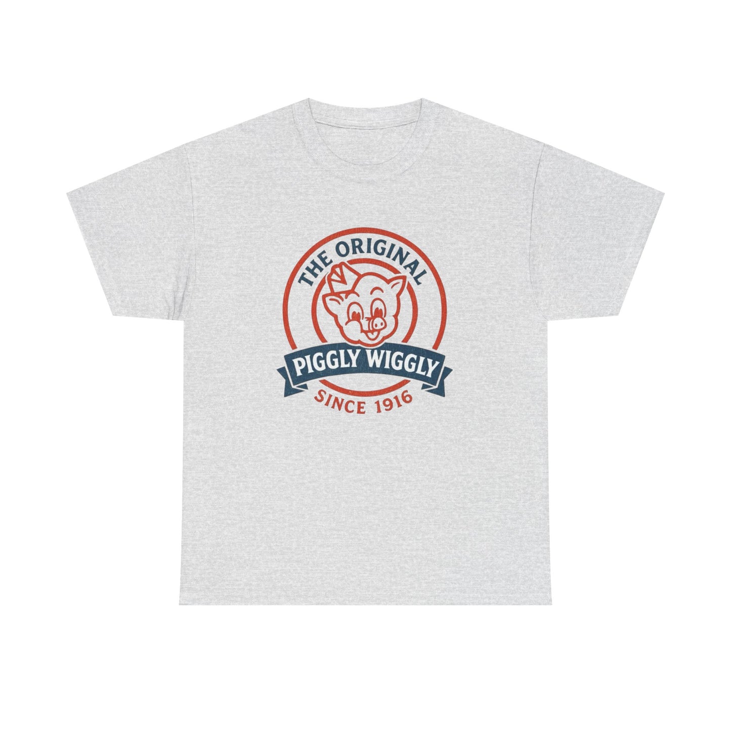 Piggly Wiggly Vintage Graphic T Shirt Heavy Cotton Tee NEW ADULT UNISEX