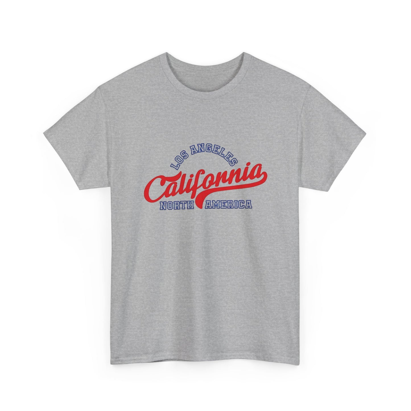 Los Angeles California Graphic T Shirt Unisex Heavy Cotton Tee