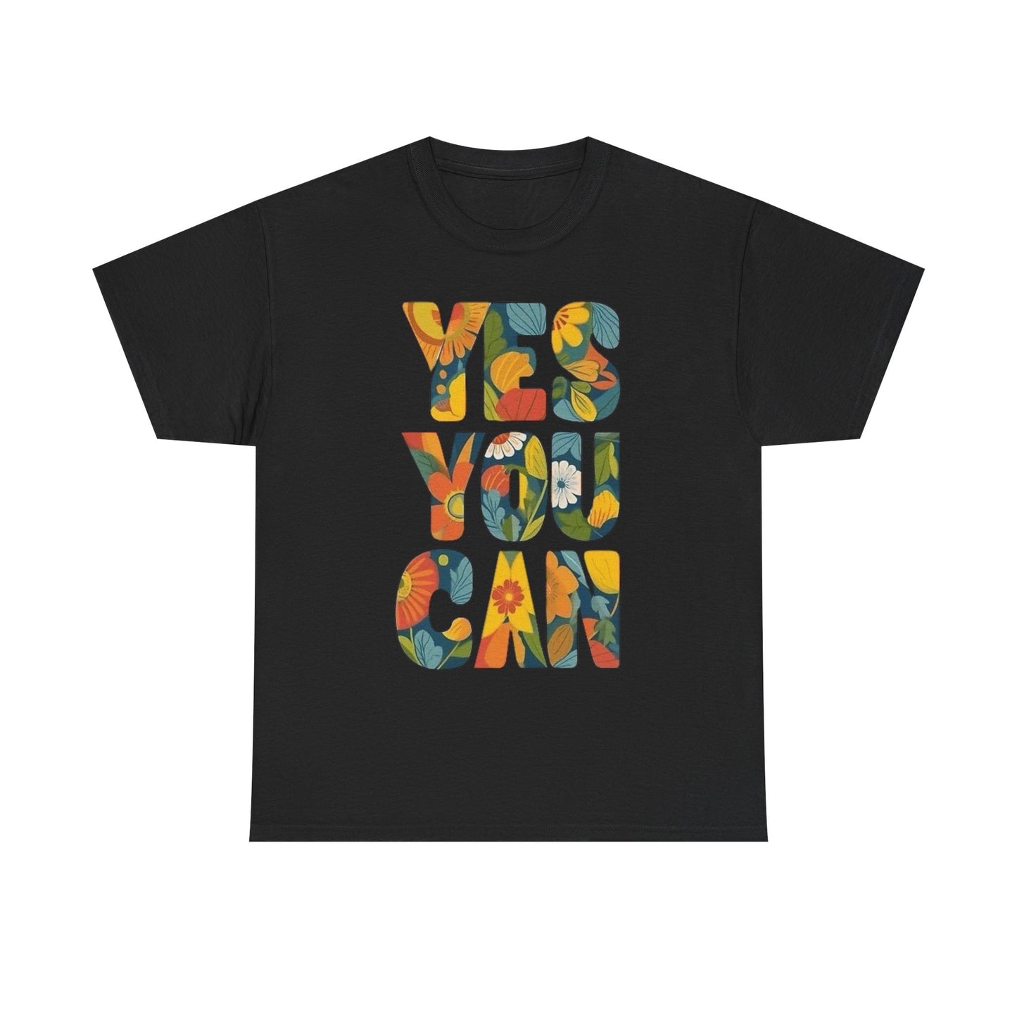 Yes You Can Graphic T Shirt Adult NEW
