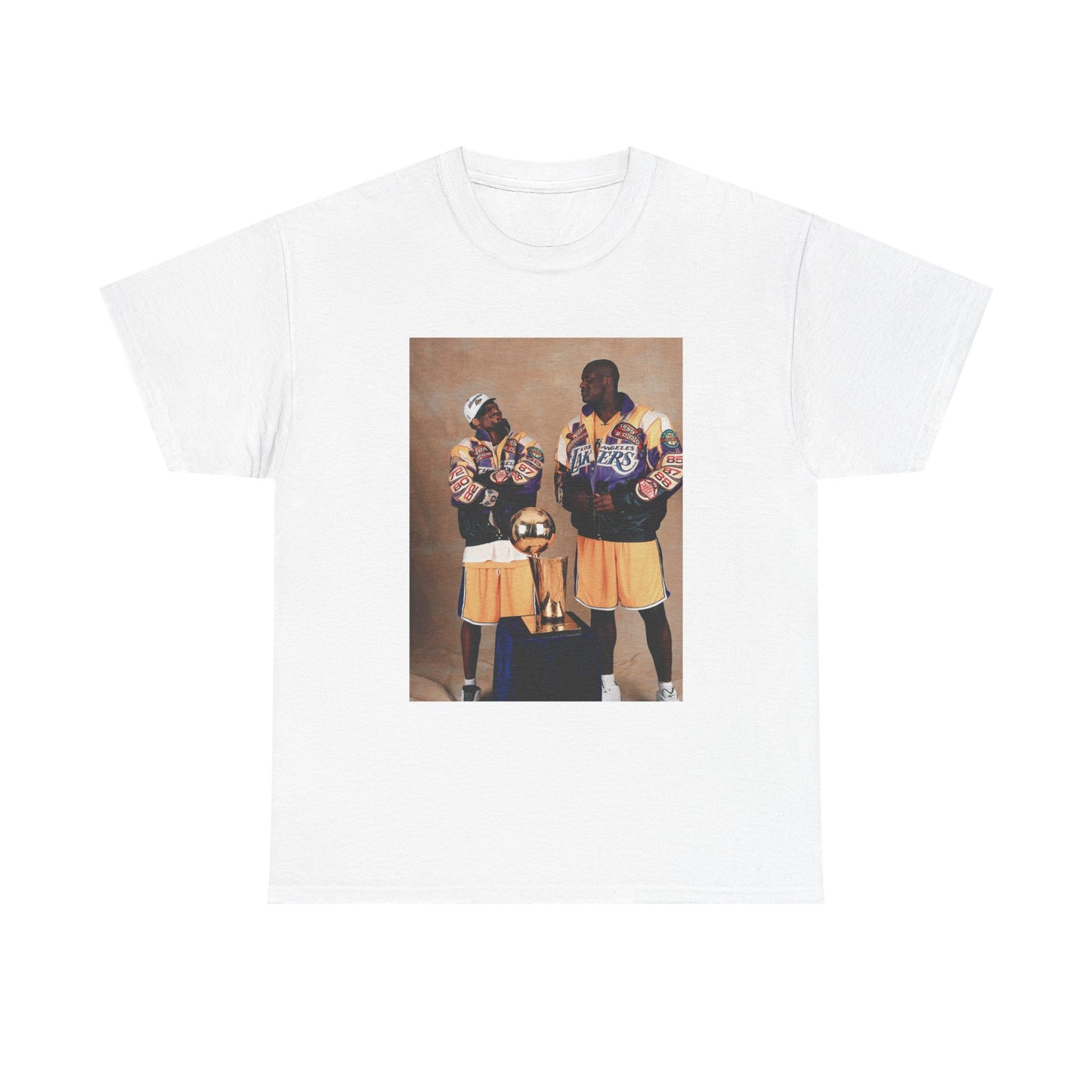 Kobe and Shaq Tshirt Vintage Lakers Championship Retro Dunk Unisex Heavy Cotton