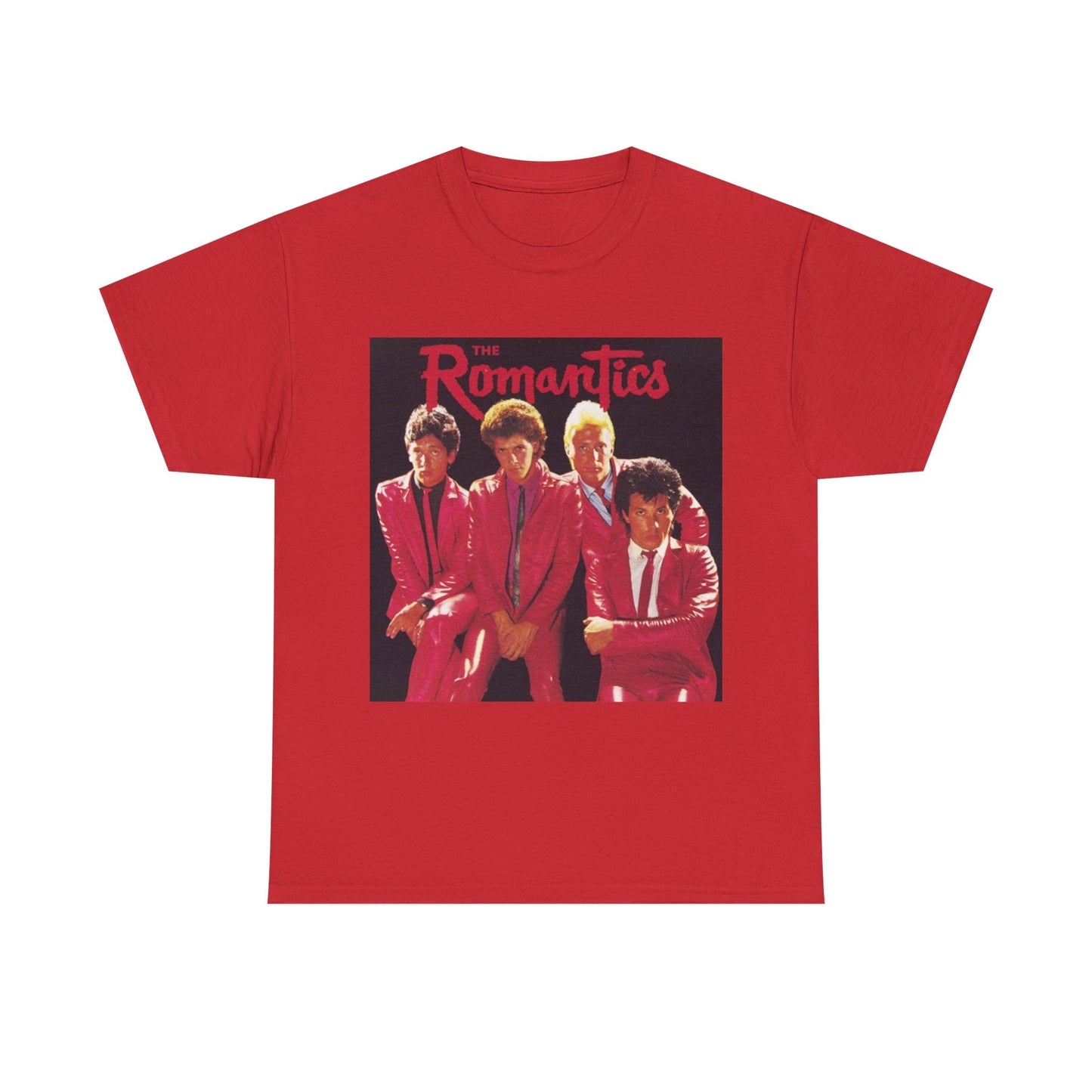 The Romantics Tshirt Vintage Band Poster Retro Unisex Heavy Cotton Tee