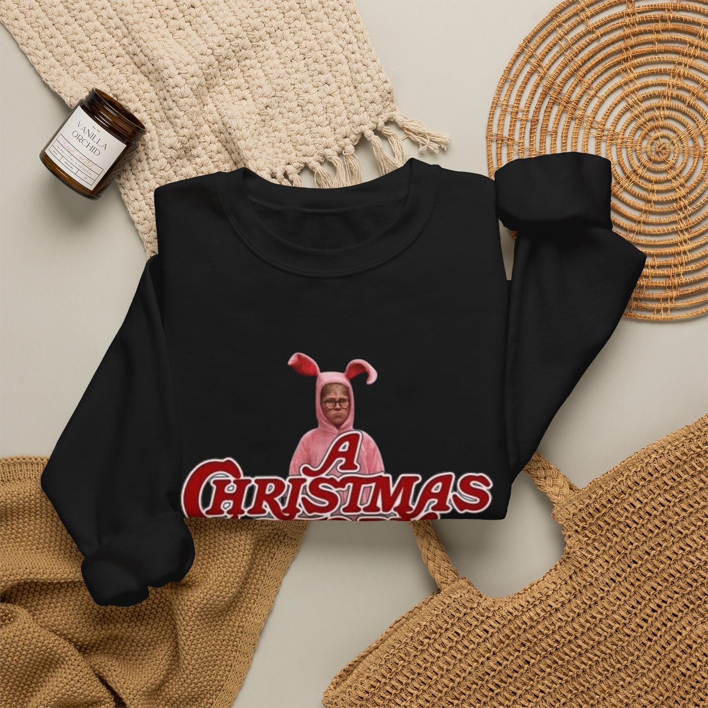 A Christmas Story Graphic Sweater NEW Unisex Heavy Blend™ Crewneck Sweatshirt