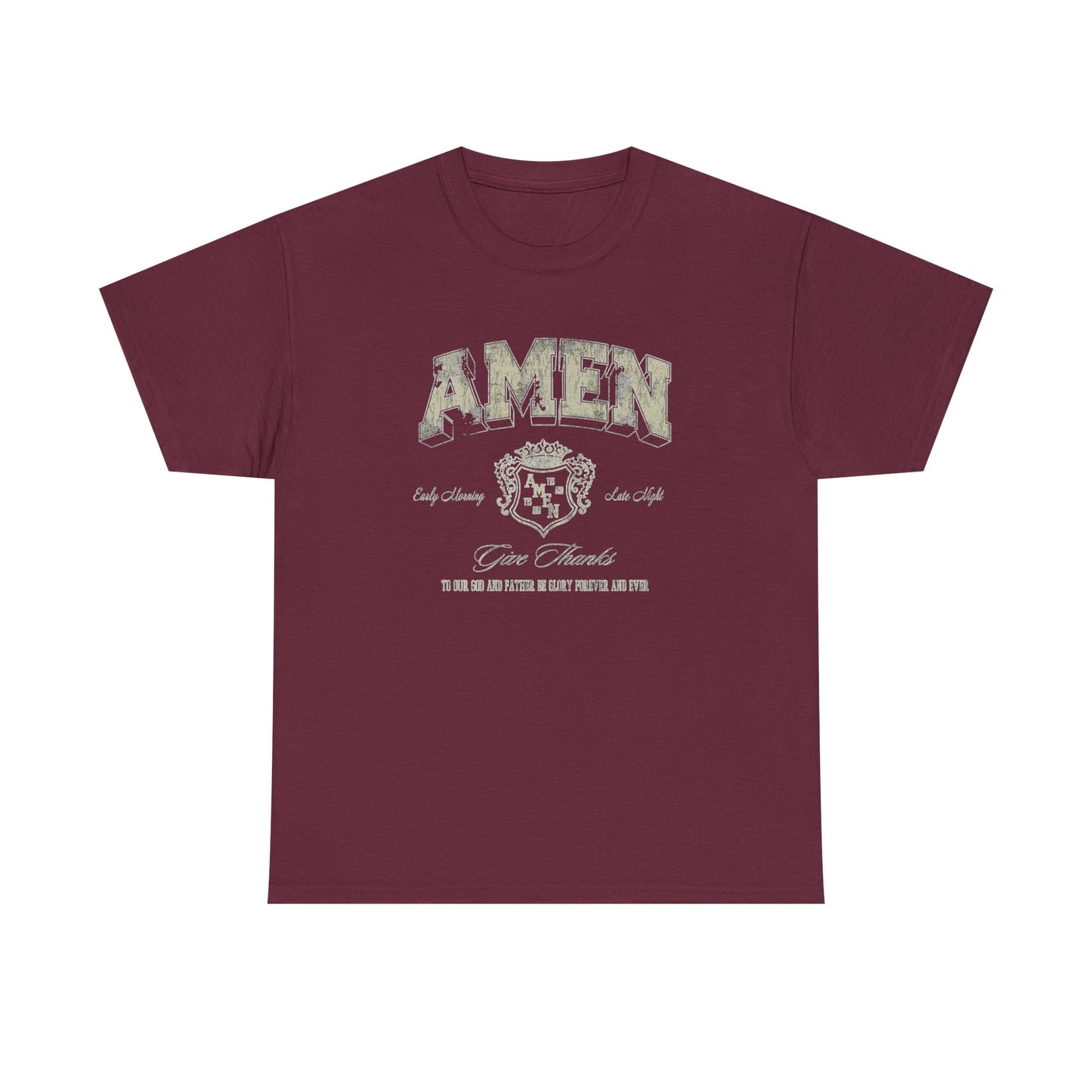 AMEN Graphic T Shirt NEW Vintage Unisex Heavy Cotton Tee