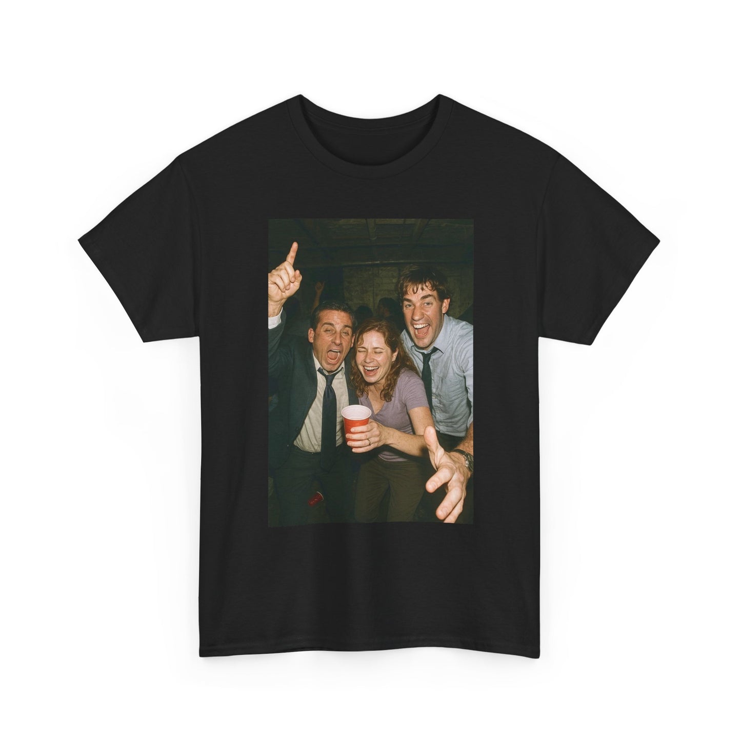 The Office Funny Graphic T Shirt Comedy Series Unisex Heavy Cotton Tee