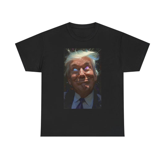 Anime Trippy Trump Graphic T Shirt Men's Heavy Cotton Tee - Quality - Modern True to Size