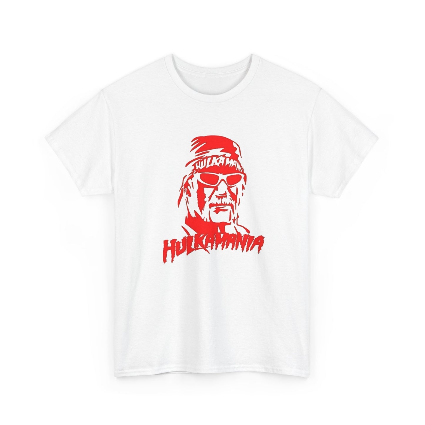 Hulkamania Wrestling Graphic T Shirt Unisex Heavy Cotton NEW Tee