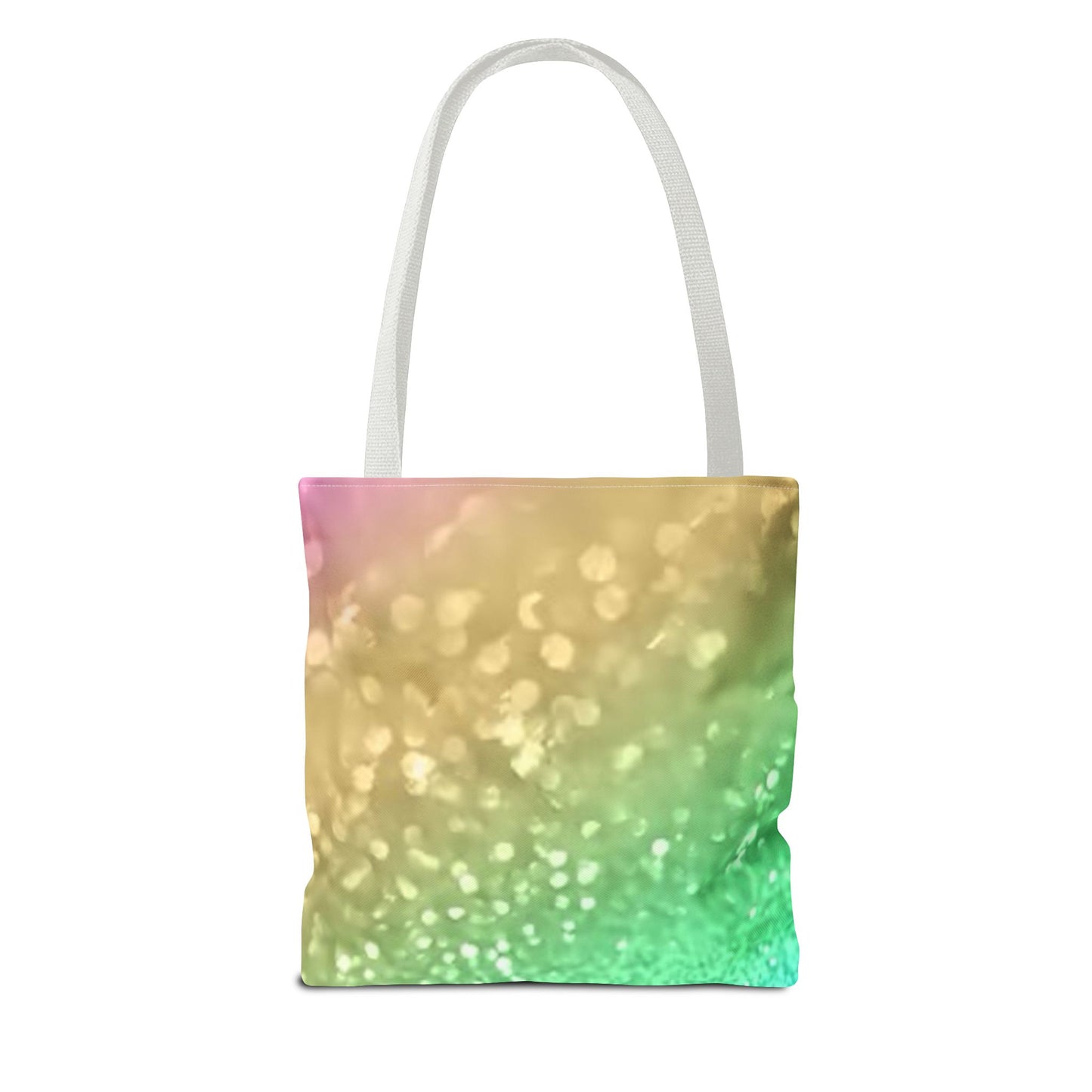 Rainbow Glitter Tote Bag (AOP) Brand New