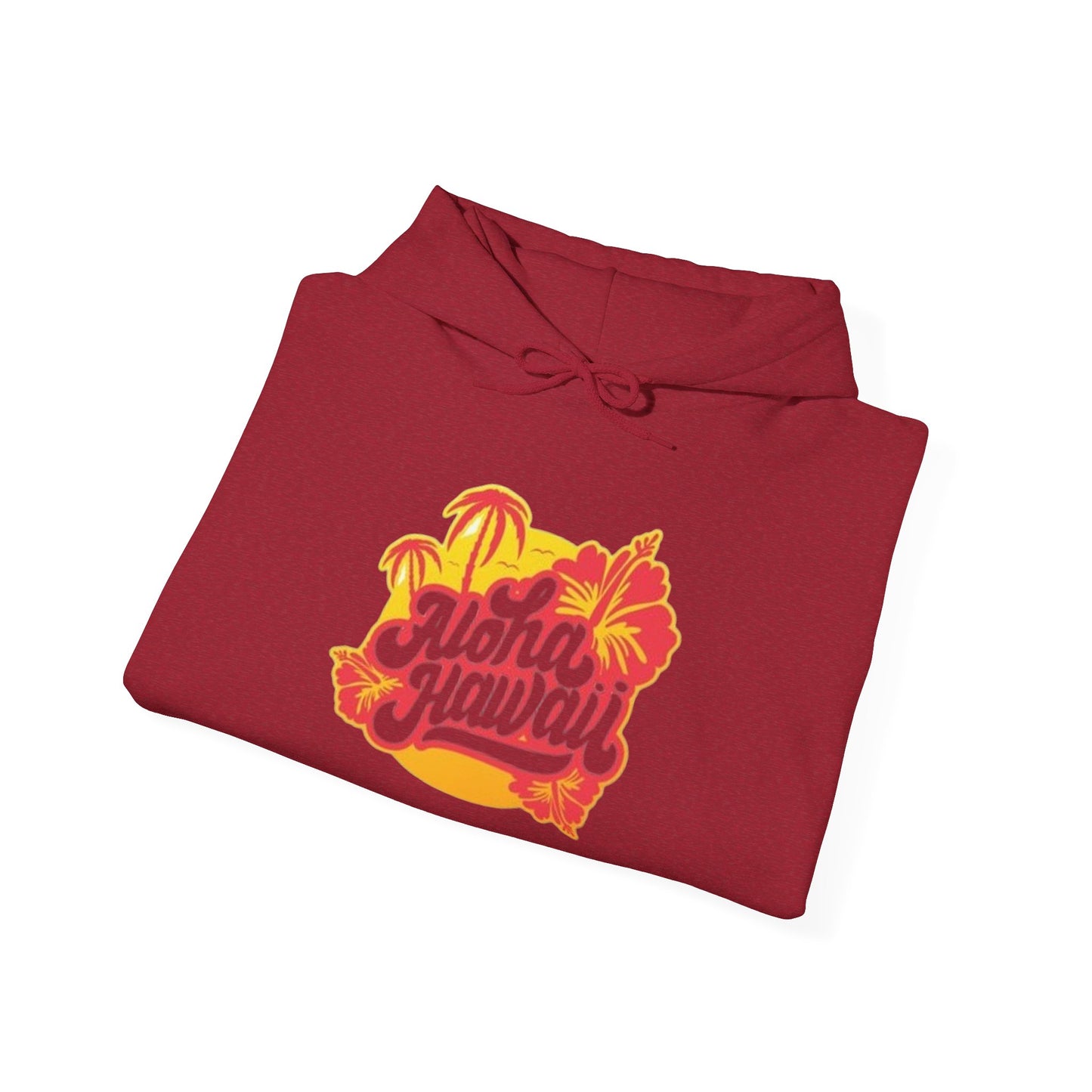 Aloha Hawaii Graphic Hoodie Unisex Heavy Blend™ Hooded Sweatshirt