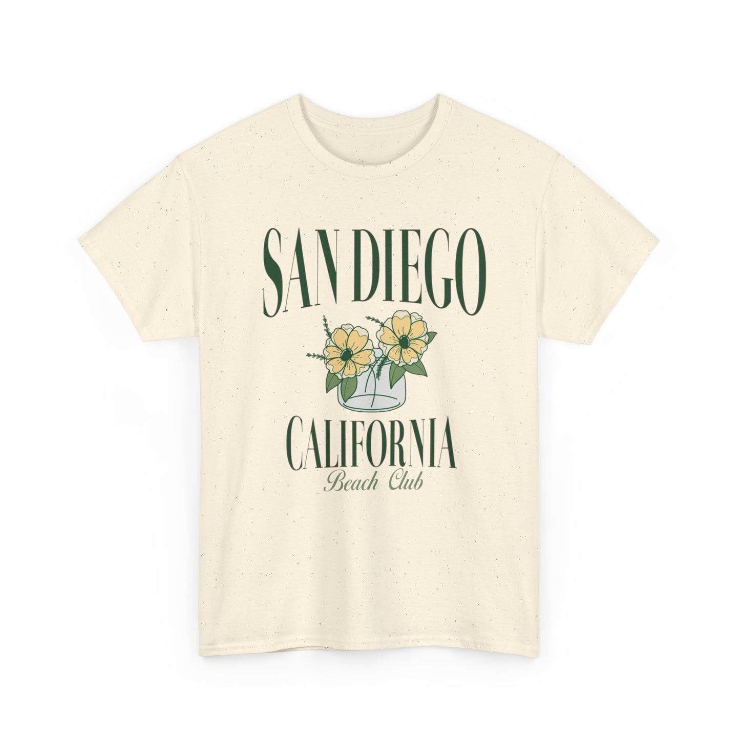 San Diego California Beach Club Graphic T Shirt Adult New Tee