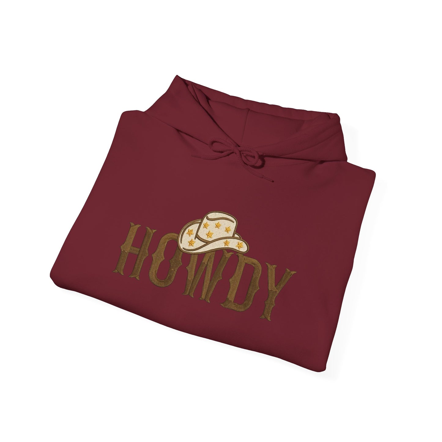 Howdy Cowboy Graphic Hoodie NEW Heavy Blend™ Hooded Sweatshirt