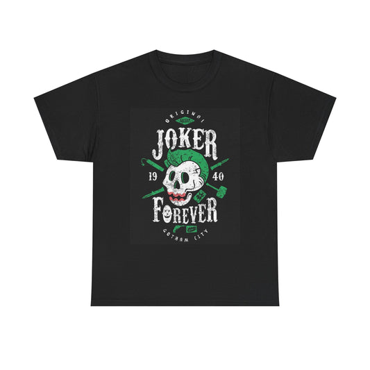 The Joker Forever Graphic T Shirt Vintage Unisex Heavy Cotton Tee