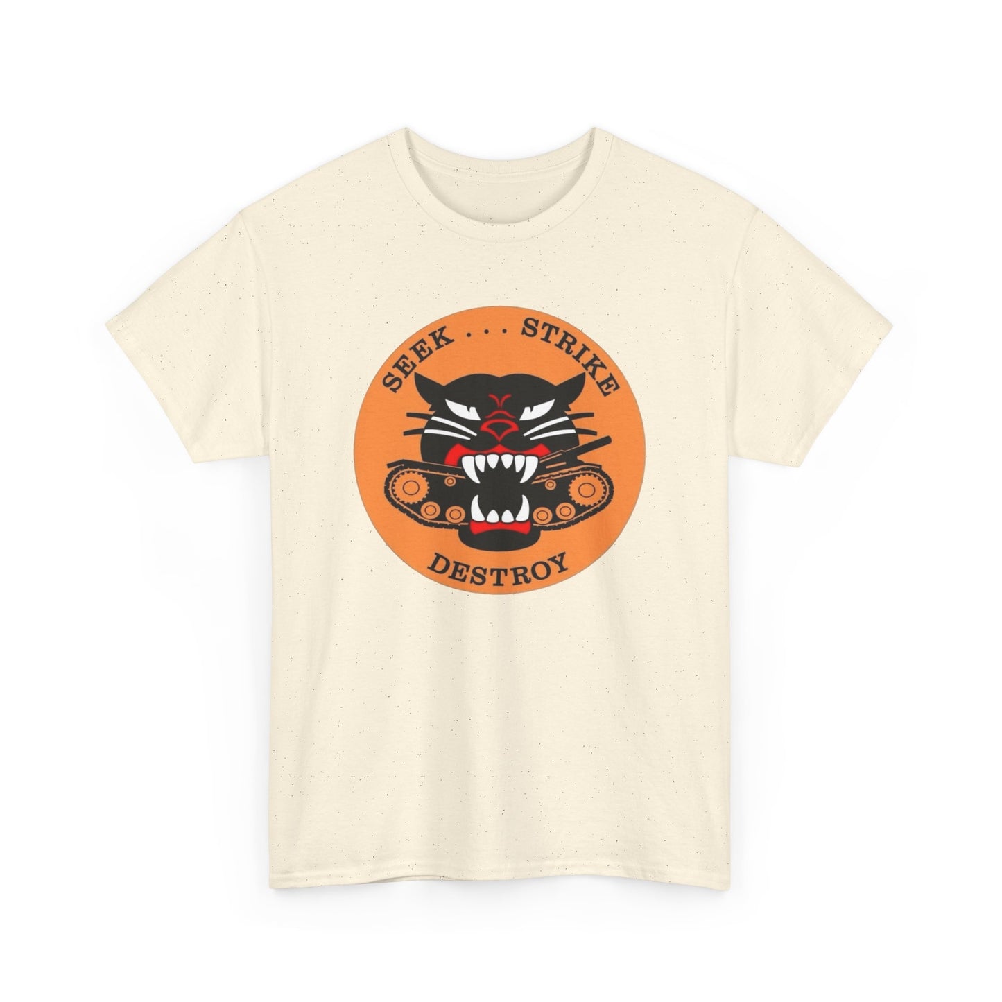 Seek Strike Destroy Graphic T Shirt NEW Unisex Heavy Cotton Tee