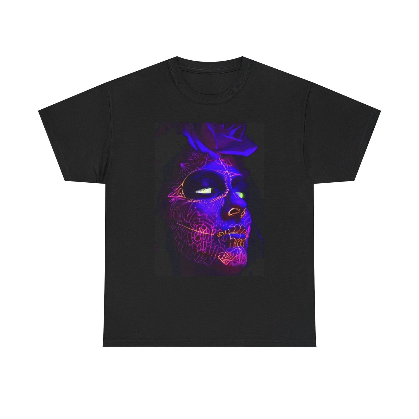 Day Of The Dead Graphic T Shirt Retro Art Mexico Vintage Unisex Heavy Cotton 2